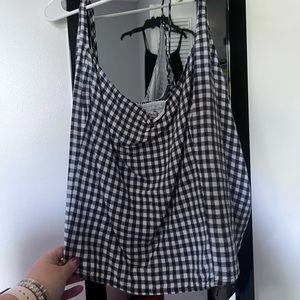 2X Abercrombie & Fitch Gingham Tank Top
